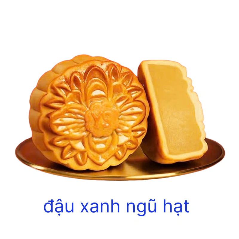 Bánh trung thu Sanest yến sào đậu đỏ/đậu xanh ngũ hạt/ hạt sen 120g 7