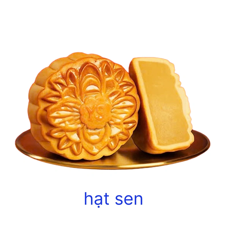 Bánh trung thu Sanest yến sào đậu đỏ/đậu xanh ngũ hạt/ hạt sen 120g 8