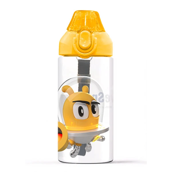 Bình nước nhựa 500ml LiveSpo vàng - KM
