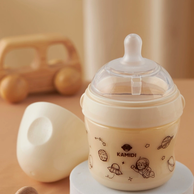 Bình sữa nhựa PPSU Kamidi cổ rộng thế hệ thứ 2 150 ml - Họa tiết galaxy (0 - 3 tháng) 7