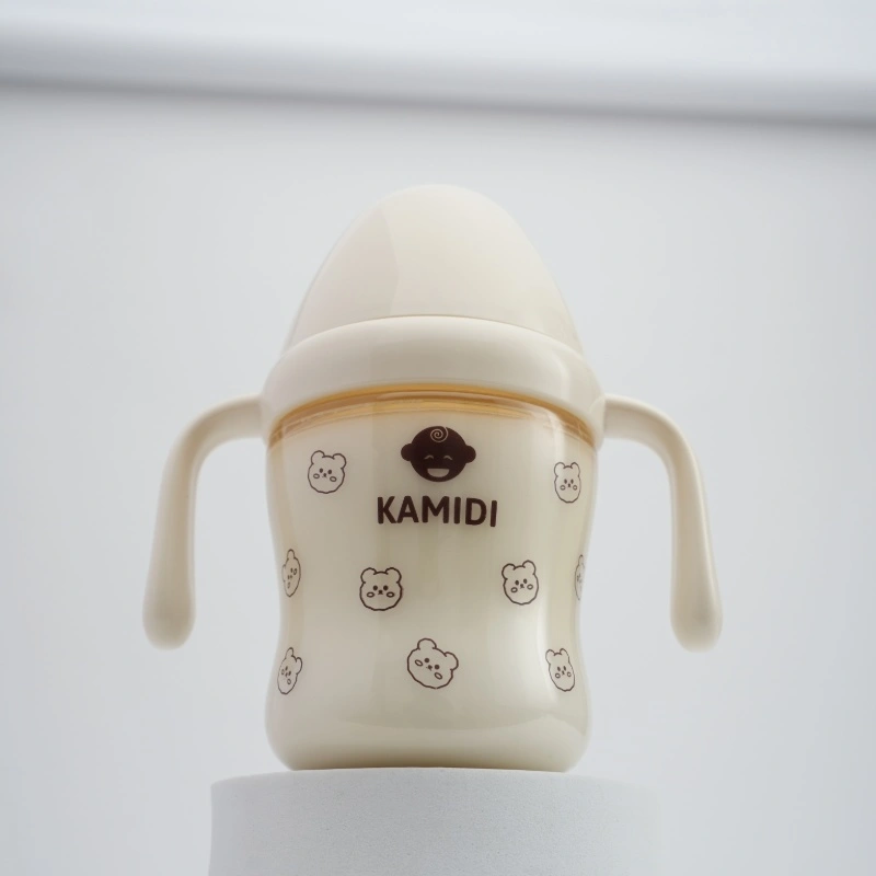 Bình sữa nhựa PPSU Kamidi cổ rộng thế hệ thứ 2 300 ml - Họa tiết gấu (6 - 9 tháng) 30