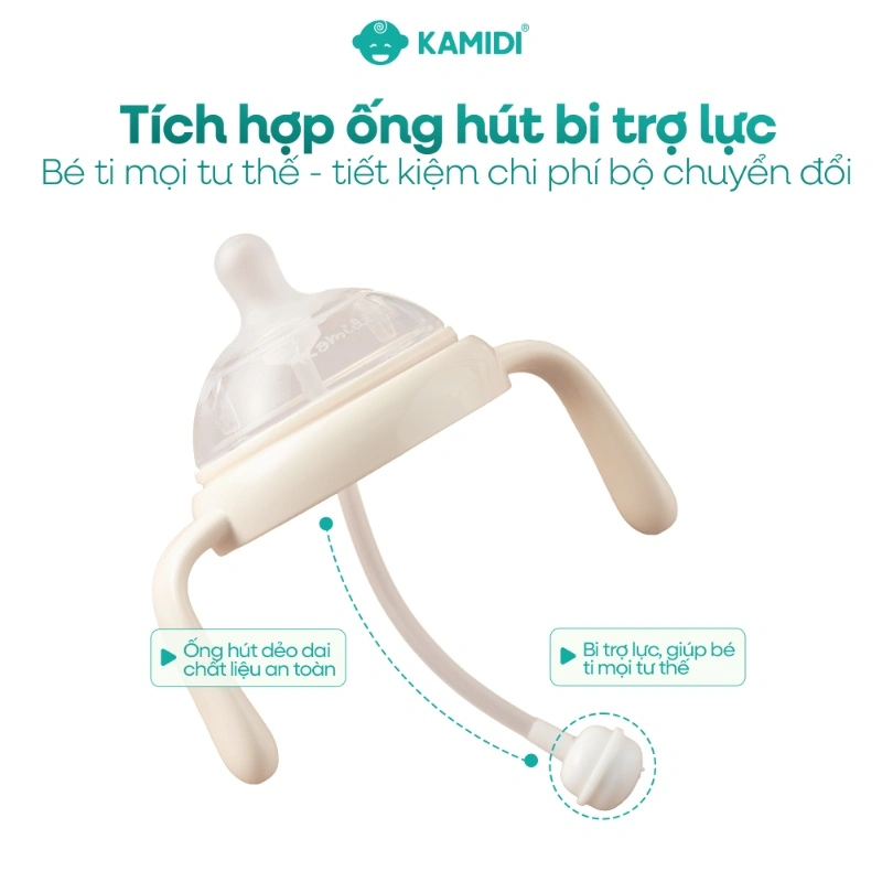 Bình sữa nhựa PPSU Kamidi cổ rộng thế hệ thứ 2 150 ml - Họa tiết galaxy (0 - 3 tháng) 38