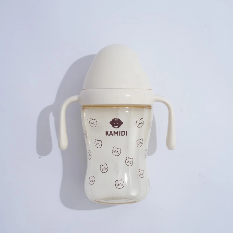 Bình sữa nhựa PPSU Kamidi cổ rộng thế hệ thứ 2 300 ml - Họa tiết gấu (6 - 9 tháng) 5
