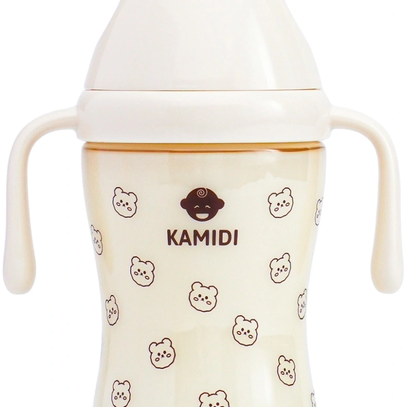 Bình sữa nhựa PPSU Kamidi cổ rộng thế hệ thứ 2 300 ml - Họa tiết gấu (6 - 9 tháng) 4