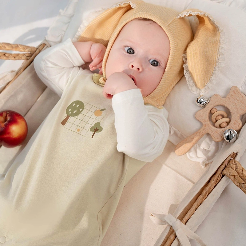Body dài tay La Pomme petit mùa thu màu be 4