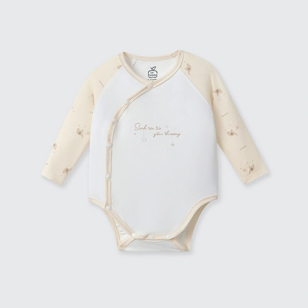 Bodychip unisex La Pomme petit trắng