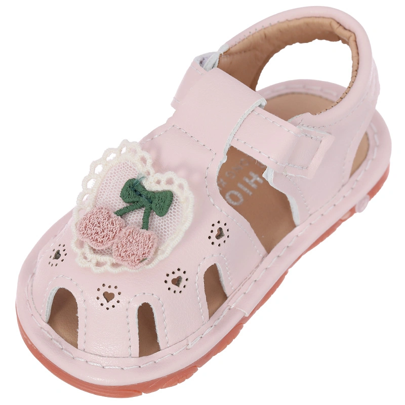 Dép tập đi cho bé Á Châu Avakids AC96 màu hồng 4