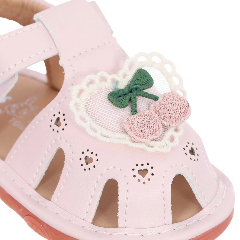 Dép tập đi cho bé Á Châu Avakids AC96 màu hồng 6