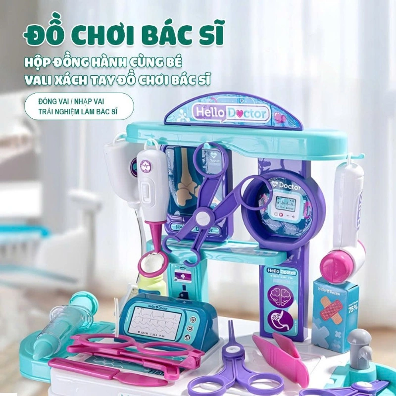 Đồ chơi vali thời trang 3 trong 1 R Star 008-303A 5