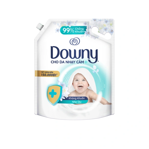 Túi nước xả vải Downy kháng khuẩn dịu nhẹ