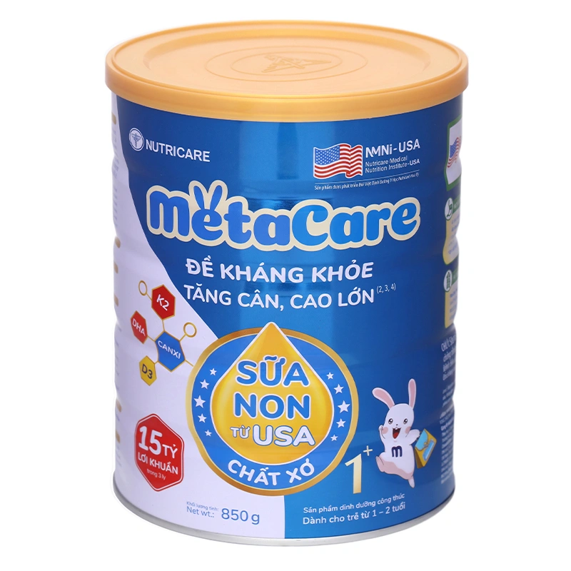 Sữa bột MetaCare Eco 1+ (sữa non) 850g (1 - 2 tuổi) 2