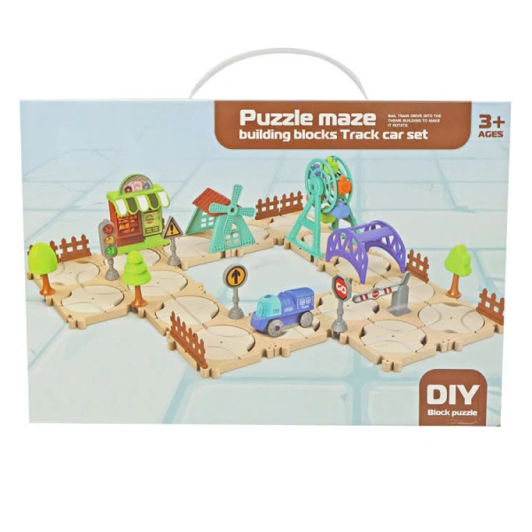 Bộ đồ chơi mô hình puzzle maze 65 chi tiết - KM Nestlé