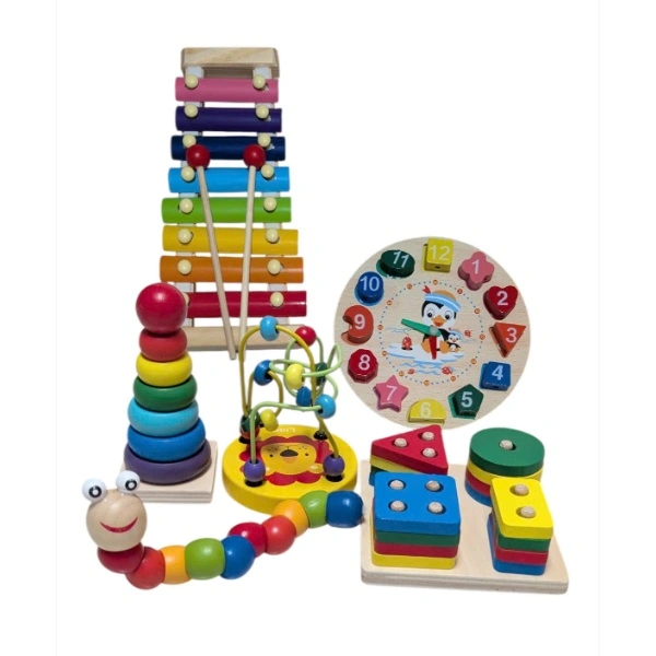 Bộ đồ chơi montessori Huggies - KM