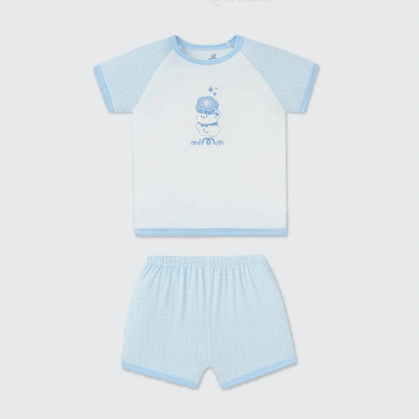 Bộ bé trai La Pomme petit xanh