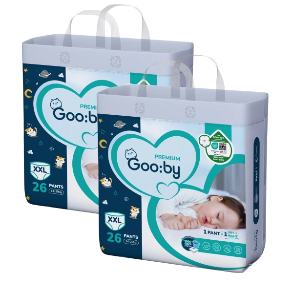 Combo 2 tã quần Gooby Premium size XXL