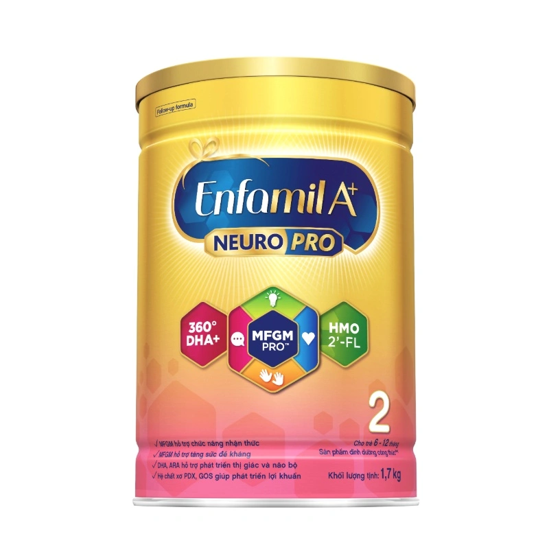 Sữa bột Enfamil A+ NeuroPro số 2 1.7 kg (6 - 12 tháng) 2