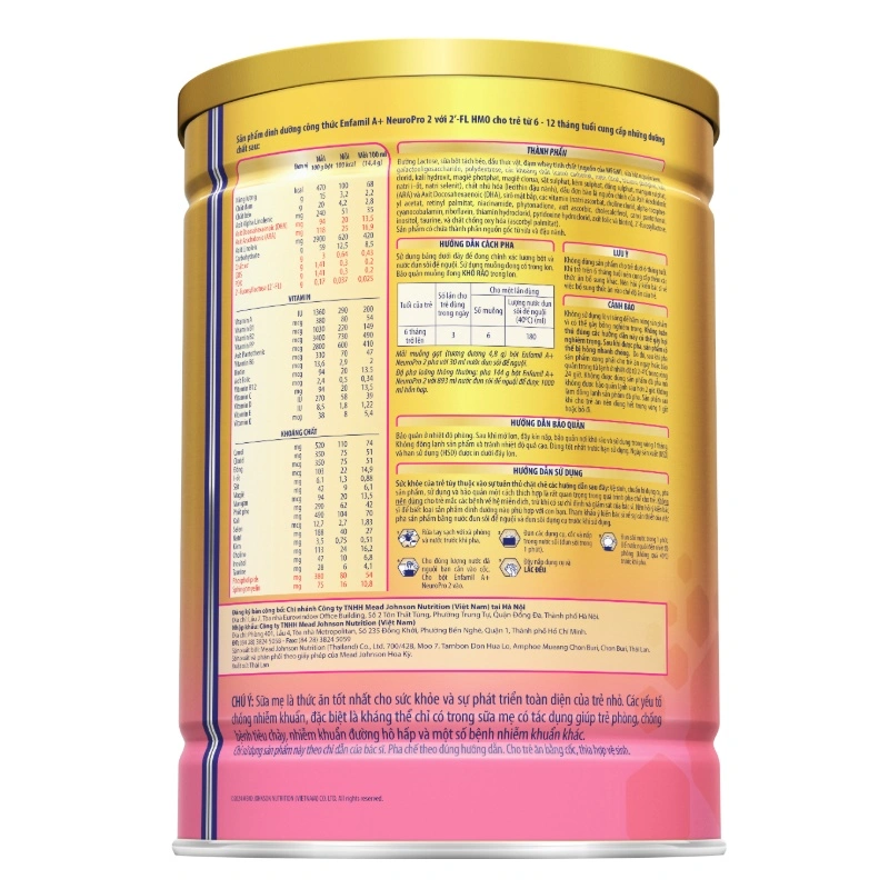 Sữa bột Enfamil A+ NeuroPro số 2 1.7 kg (6 - 12 tháng) 4