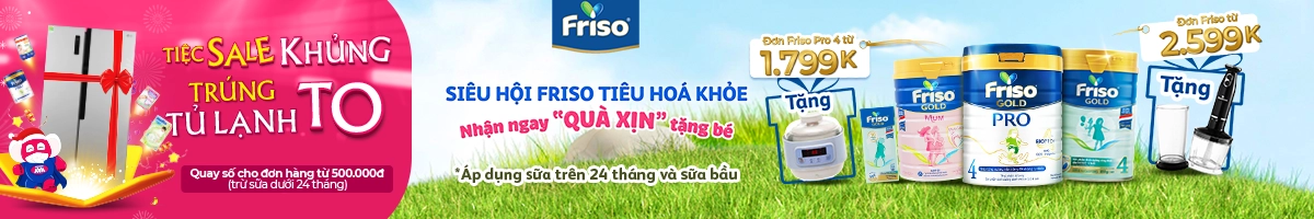 Friso Kinh Doanh Các Sản Phẩm Sữa Pha Sẵn Cho Bé, Sữa Bầu Chính Hãng Giảm Giá, Ưu Đãi Hấp Dẫn 12/2023 - Avakids.com