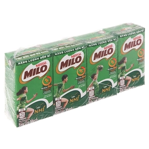 Nước Uống Nestlé Milo Lúa Mạch 115ml Thùng 4 chai.