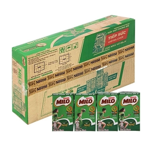 Thùng 48 hộp Nestlé Milo Lúa Mạch 115 ml.