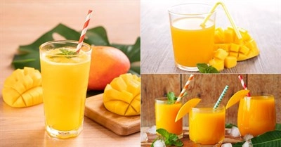 Bật mí 12 cách làm nước ép xoài siêu hấp dẫn tại nhà cho bé