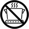 Không khử trùng bằng nước sôi.