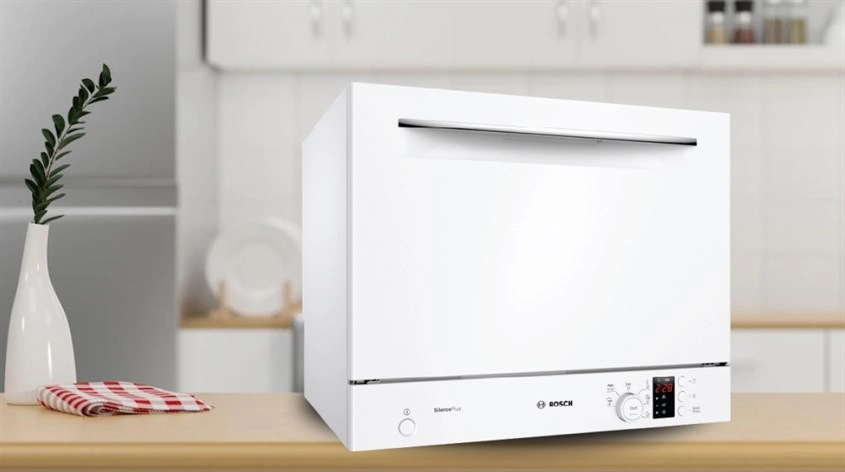 Máy rửa chén mini Bosch SKS62E32EU phù hợp nhu cầu sử dụng của nhiều hộ gia đình