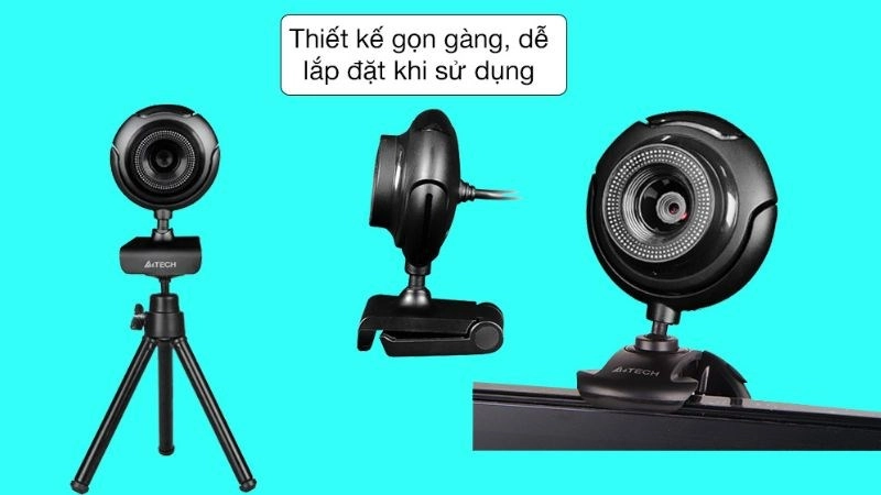 Khám phá thiết kế của Webcam A4Tech
