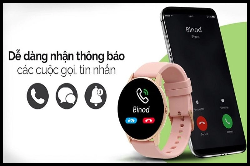 Đồng hồ thông minh dễ dàng nhận thông báo Đồng hồ thông minh dễ dàng nhận thông báo