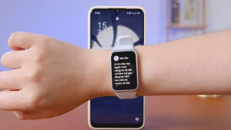 Với OPPO Watch bạn có thể nhận thông báo dễ dàng Với OPPO Watch bạn có thể nhận thông báo dễ dàng