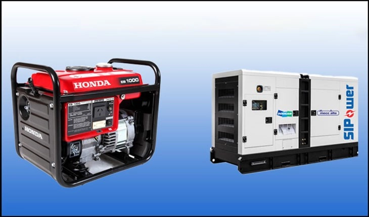 Máy phát điện chạy dầu diesel và máy phát điện chạy xăng được sử dụng phổ biến trên thị trường Máy phát điện chạy dầu diesel và máy phát điện chạy xăng được sử dụng phổ biến trên thị trường