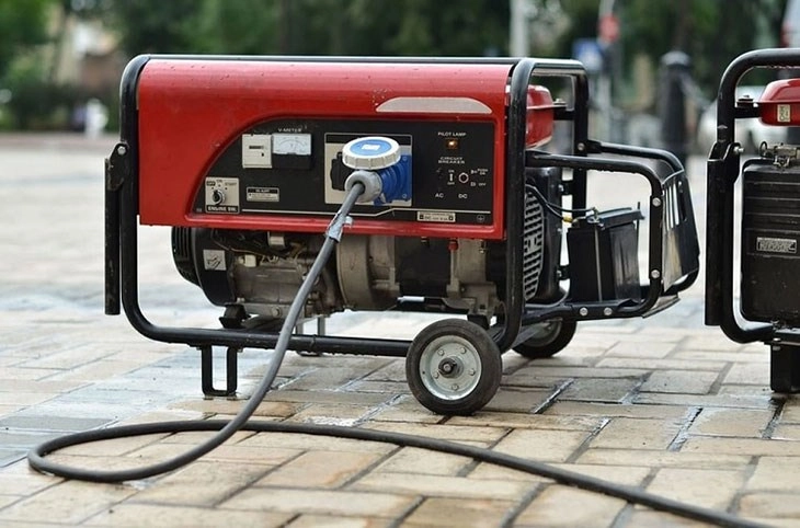 Máy phát điện gia đình hoạt động với công suất trung bình Máy phát điện gia đình hoạt động với công suất trung bình