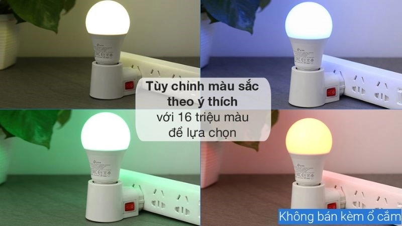 Bóng Đèn Led Thông Minh TP-Link Tapo Đa Sắc sẽ mang lại cho bạn những trải nghiệm tuyệt vời Bóng Đèn Led Thông Minh TP-Link Tapo Đa Sắc sẽ mang lại cho bạn những trải nghiệm tuyệt vời