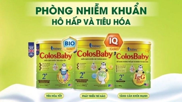Sữa bột cho bé Colosbaby mang lại rất nhiều lợi ích