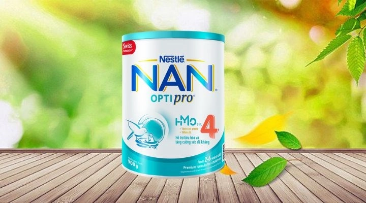 Sữa bột cho bé Nestlé NAN Optipro số 4