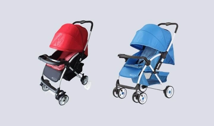 Xe đẩy cho bé Gluck Baby C58 cho bé từ 0 đến 5 tuổi với đa dạng màu sắc
