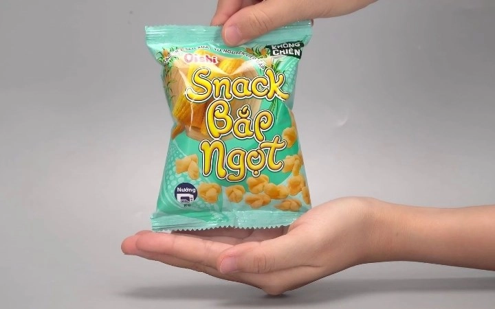 Snack, rong biển Oishi có thể sử dụng ngay sau khi mở bao bì