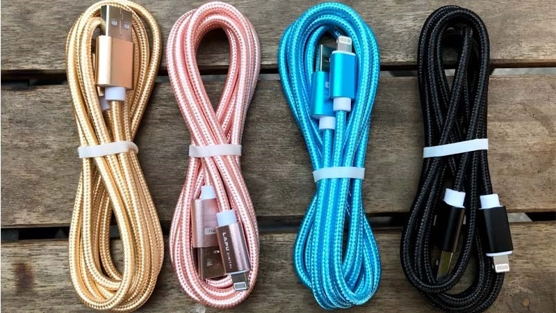 Nhiều loại dây cáp có thiết kế đẹp mắt