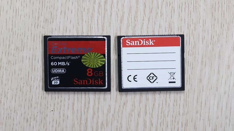 Thẻ nhớ CompactFlash trên các dòng máy ảnh chuyên nghiệp Thẻ nhớ CompactFlash trên các dòng máy ảnh chuyên nghiệp