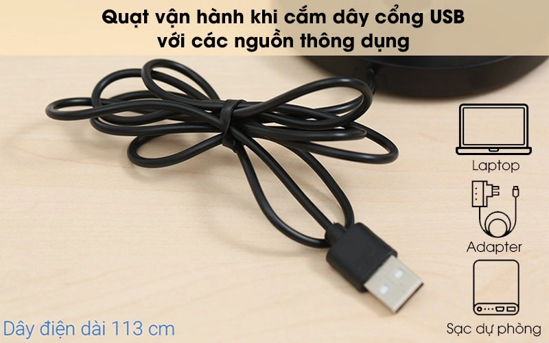 Quạt nguồn USB Quạt nguồn USB