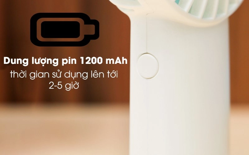 1200 mAh có thể sự dụng từ 2 đến 5 giờ đồng hồ 1200 mAh có thể sự dụng từ 2 đến 5 giờ đồng hồ
