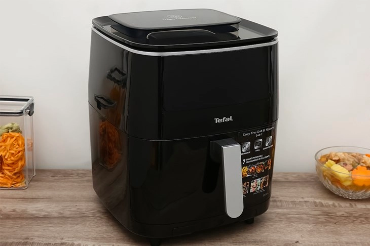 Nồi chiên không dầu kết hợp hấp Tefal FW201815 6.5 lít có tính năng hấp hiện đại Nồi chiên không dầu kết hợp hấp Tefal FW201815 6.5 lít có tính năng hấp hiện đại