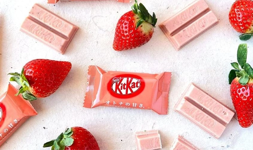 Bánh KitKat được đóng gói nhỏ gọn, tiện lợi mang ra ngoài