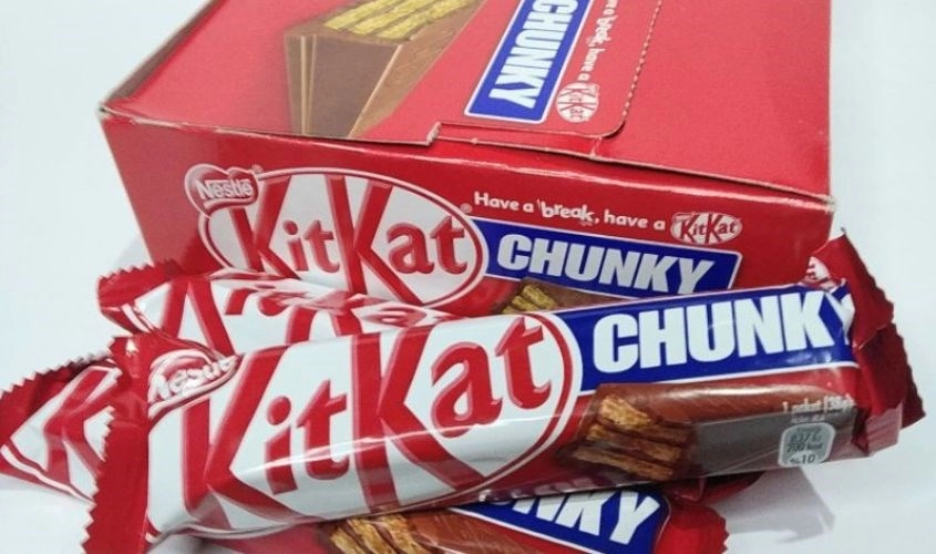 Bánh xốp phủ socola KitKat Chunky 38g (từ 3 tuổi)