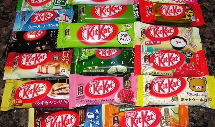 KitKat đã có tới hơn 300 loại với hương vị khác nhau kể từ khi ra đời