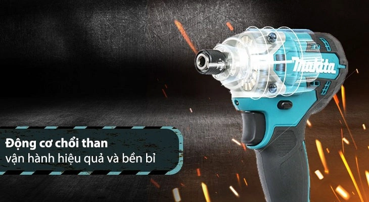 Máy khoan Makita có khả năng hoạt động mạnh mẽ, ổn định, bền bỉ