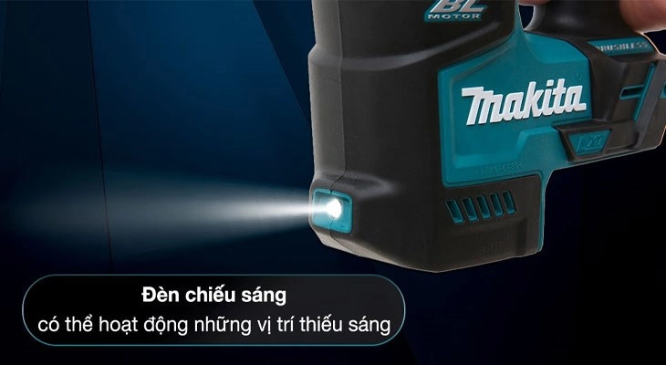 Máy khoan Makita tích hợp nhiều tiện ích, đảm bảo an toàn cho người dùng