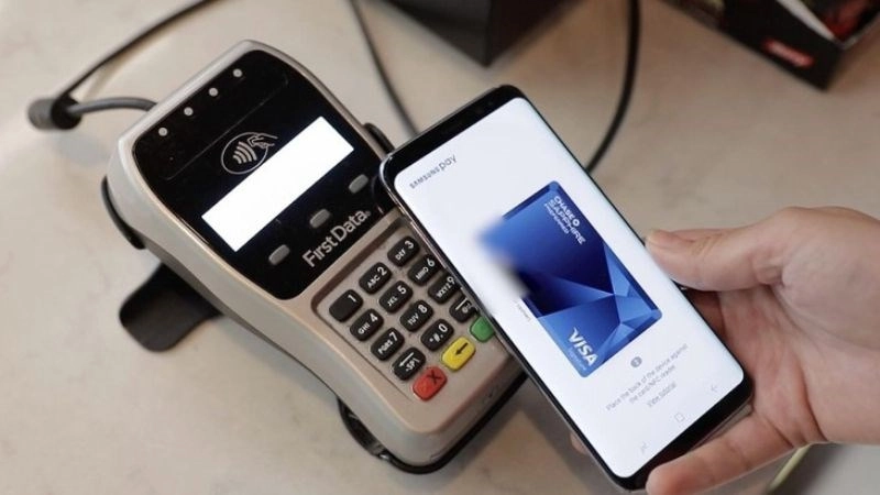 Thanh toán siêu nhanh qua Samsung Pay. Thanh toán siêu nhanh qua Samsung Pay.