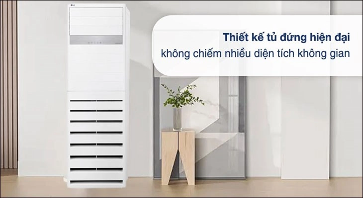 Máy lạnh LG tủ đứng có thiết kế bắt mắt, trang nhã