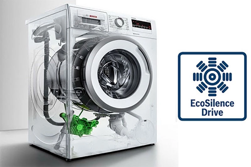 Động cơ EcoSilence Drive giúp máy rửa chén hoạt động êm ái hơn Động cơ EcoSilence Drive giúp máy rửa chén hoạt động êm ái hơn